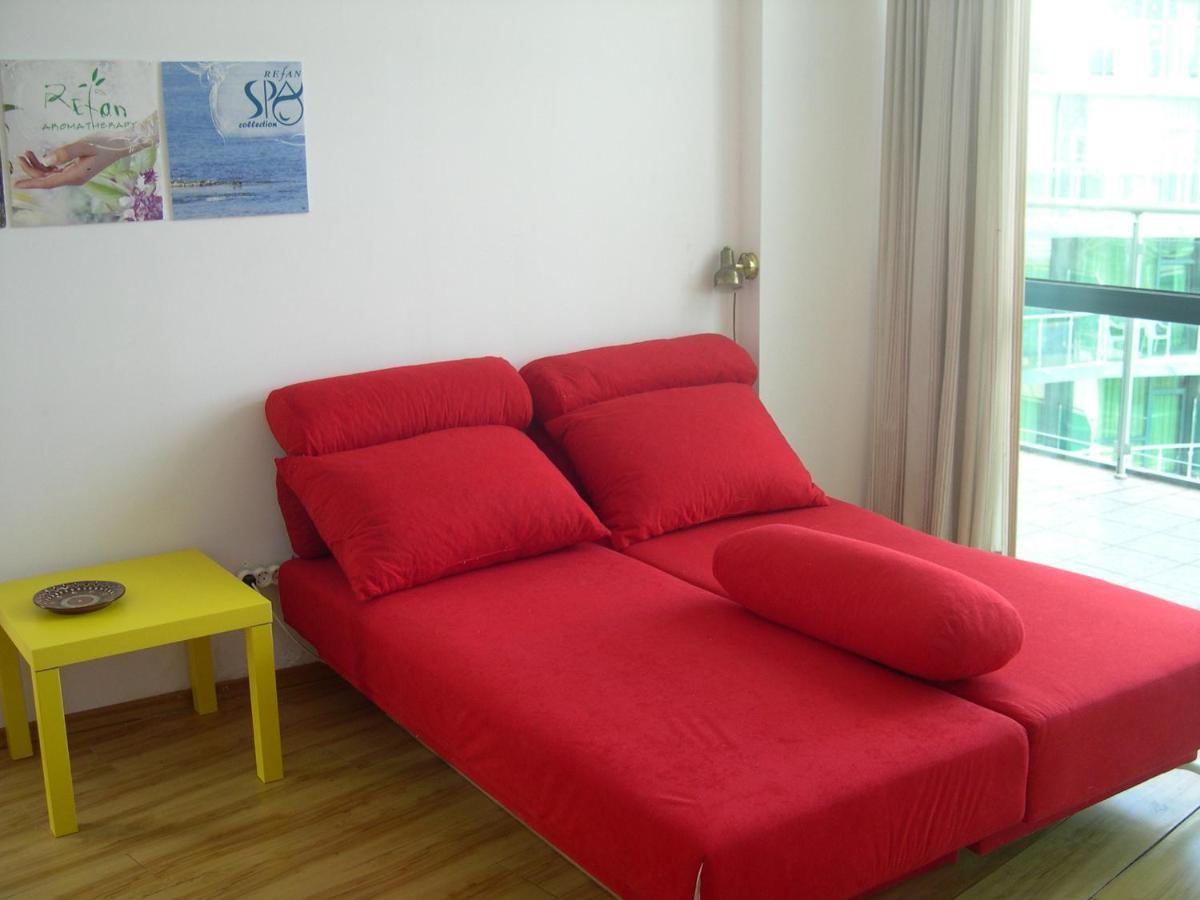 802, Spacy Apm With Sea View. Primorsko Exteriör bild